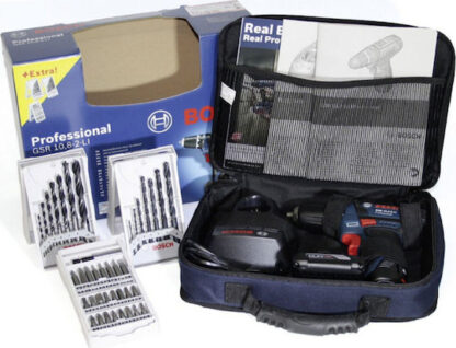 Bosch GSR 12V-15 Δραπανοκατσάβιδο Μπαταρίας 12V 1x4Ah & 1x2Ah Κωδικός: 0615990G6L