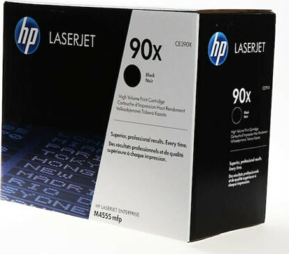 HP 90X Γνήσιο Toner Laser Εκτυπωτή Μαύρο High Yield 24000 Σελίδων (CE390X)