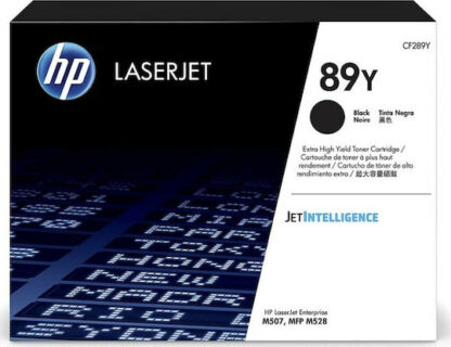HP 89Y Γνήσιο Toner Laser Εκτυπωτή Μαύρο Extra High Yield 20000 Σελίδων (CF289Y)