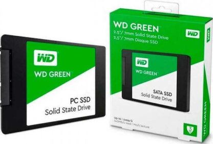 Western Digital Green SSD 2TB 2.5'' SATA III Κωδικός: WDS200T2G0A