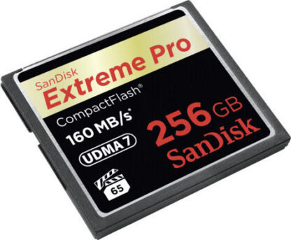 SanDisk Extreme Pro CF     256GB 160MB/s         SDCFXPS-256G-X46