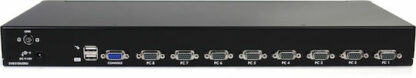 StarTech 8 Port 1U Rackmount USB KVM Switch with OSD