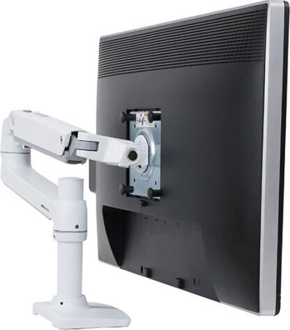 Ergotron LX Επιτραπέζια Βάση Οθόνης έως 32" με Βραχίονα Λευκή
