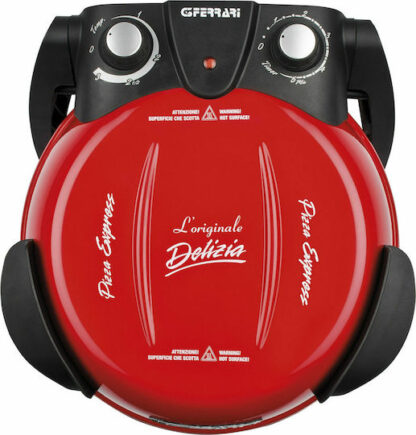 G3Ferrari Delizia G10006 Παρασκευαστής Πίτσας 1200W Κόκκινος