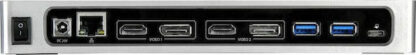 StarTech USB-C Docking Station με HDMI/DisplayPort 4K PD Ethernet Μαύρο (DK30A2DH)