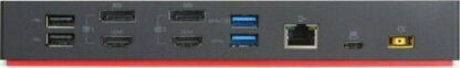 Lenovo ThinkPad Hybrid USB-C / USB-A Docking Station με HDMI/DisplayPort 4K PD Ethernet και συνδεση 2 Οθονών Μαύρο