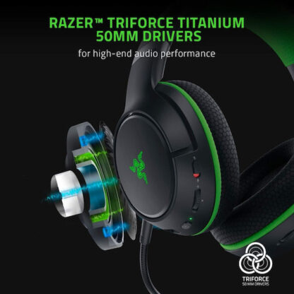 Razer Kaira Pro Xbox Ασύρματο Over Ear Gaming Headset με σύνδεση USB / Bluetooth