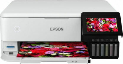 Epson EcoTank Photo ET-8500 Έγχρωμο Πολυμηχάνημα Inkjet με WiFi και Mobile Print