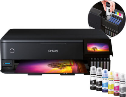 Epson EcoTank Photo ET-8550 Inkjet Εκτυπωτής για Φωτογραφίες με WiFi