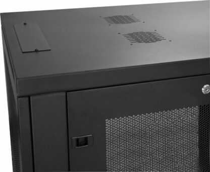 StarTech Επιδαπέδια Καμπίνα Rack 18U Μαύρο RK1833BKM