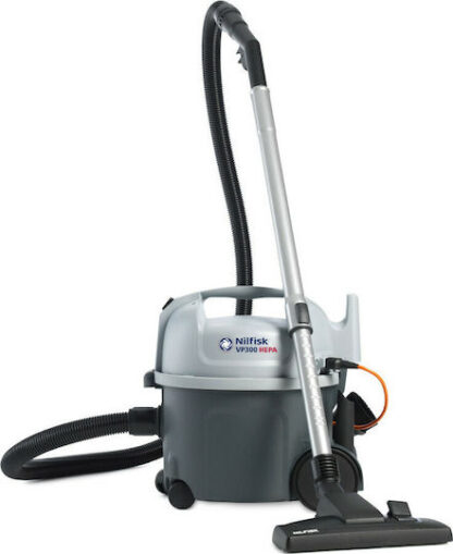 Nilfisk VP300 Hepa EU2 Σκούπα Στερεών 1200W με Πλαστικό Κάδο 10lt