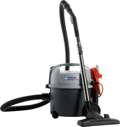 Nilfisk VP300 Hepa EU2 Σκούπα Στερεών 1200W με Πλαστικό Κάδο 10lt