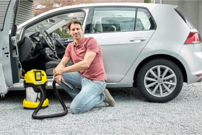 Karcher WD 3 Battery Premium Set Επαναφορτιζόμενη Σκούπα Υγρών / Στερεών με Ανοξείδωτο Κάδο 17lt
