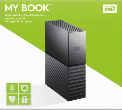 Western Digital My Book USB 3.0 Εξωτερικός HDD 6TB 3.5" Μαύρο