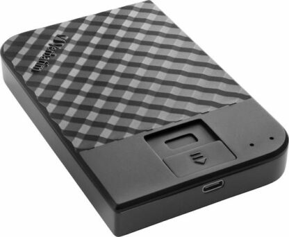 Verbatim Fingerprint Secure USB 3.1 / USB-C Εξωτερικός HDD 2TB 2.5" Μαύρο