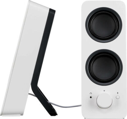 Logitech Z207 Ασύρματα Ηχεία Υπολογιστή 2.0 με Bluetooth και Ισχύ 10W σε Λευκό Χρώμα