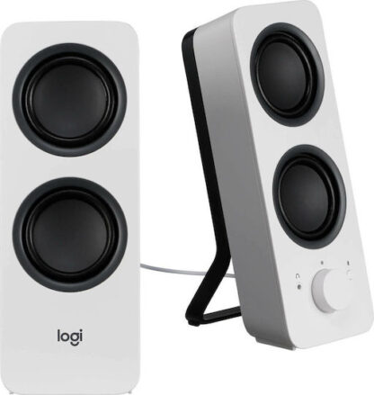 Logitech Z207 Ασύρματα Ηχεία Υπολογιστή 2.0 με Bluetooth και Ισχύ 10W σε Λευκό Χρώμα