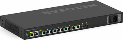 NetGear GSM4212p Managed L2 PoE+ Switch με 12 Θύρες Gigabit (1Gbps) Ethernet και 2 SFP Θύρες