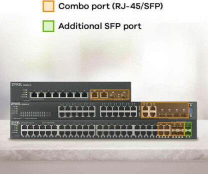 Zyxel GS2220-50 Managed L2 Switch με 44 Θύρες Gigabit (1Gbps) Ethernet και 6 SFP Θύρες