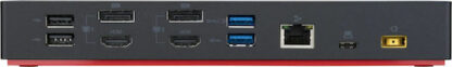 Lenovo ThinkPad Hybrid USB-C / USB-A Docking Station με HDMI/DisplayPort 4K PD Ethernet και συνδεση 2 Οθονών Μαύρο