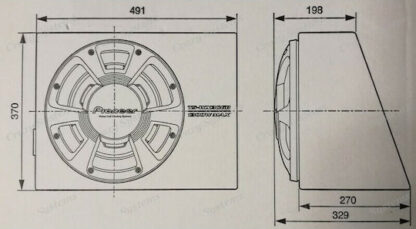 Pioneer TS-WX306B