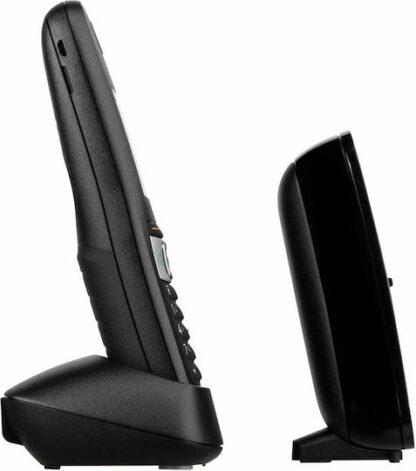 Gigaset E630 Ασύρματο Τηλέφωνο με Ελληνικό Μενού Μαύρο