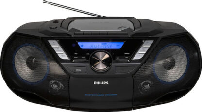 Philips Φορητό Ηχοσύστημα AZB798T με Bluetooth / CD / USB / Ραδιόφωνο σε Μαύρο Χρώμα Κωδικός: AZB798T/12