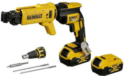 Dewalt Κατσαβίδι Γυψοσανίδας Μπαταρίας Brushless 18V 2x5Ah Κωδικός: DCF620P2K