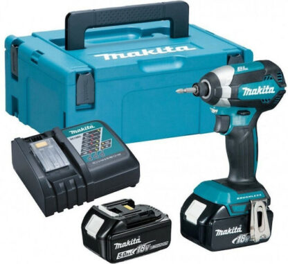 Makita Παλμικό Κατσαβίδι Μπαταρίας Brushless 18V Κωδικός: DTD153RTJ