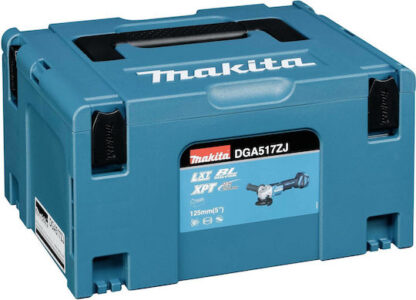 Makita DGA517ZJ Cordless Angle Grinder  Makpac