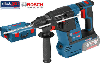 Bosch GBH 18V-26 Professional Κρουστικό Σκαπτικό Πιστολέτο Μπαταρίας Brushless 18V Solo με Υποδοχή SDS Plus Κωδικός: 0611909001