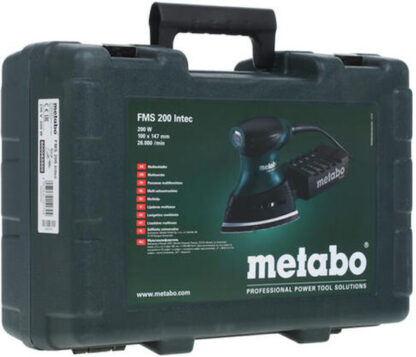 Metabo FMS 200 Intec Τριβείο Δέλτα 200W με Σύστημα Αναρρόφησης