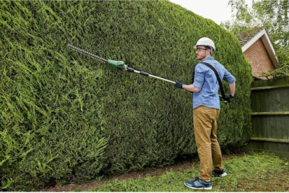 Bosch Universal Hedge Pole 18 Μπορντουροψάλιδο Μπαταρίας 18V Τηλεσκοπικό με Μήκος Λάμας 43cm