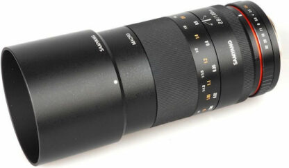 Samyang Full Frame Φωτογραφικός Φακός 100mm f/2.8 ED UMC Telephoto / Macro για Sony E Mount Μαύρος