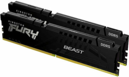 Kingston Fury Beast 32GB DDR5 RAM με 2 Modules (2x16GB) και Ταχύτητα 5200 για Desktop (KF552C40BBK2-32)