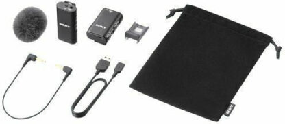Sony ECM-W2BT Ασύρματο Πυκνωτικό Μικρόφωνο Clip On για Κάμερα