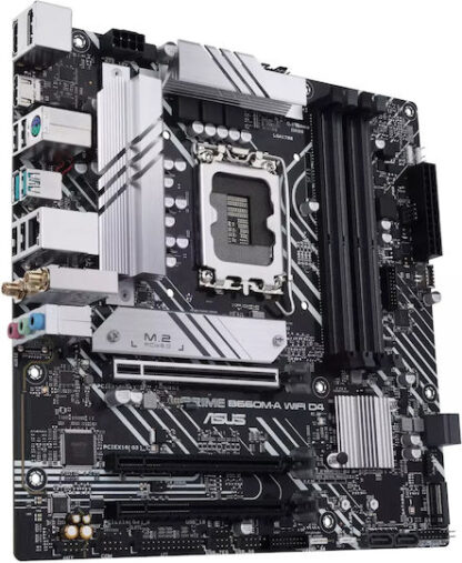 Asus Prime B660M-A WiFi D4 Motherboard Micro ATX με Intel 1700 Socket