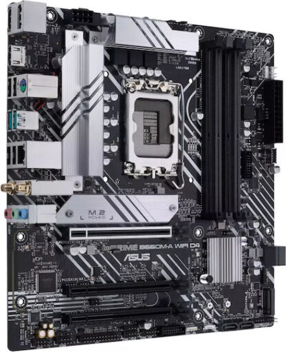 Asus Prime B660M-A WiFi D4 Motherboard Micro ATX με Intel 1700 Socket