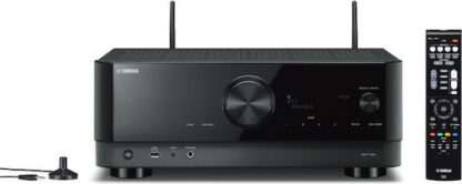 Yamaha RX-V4A Ραδιοενισχυτής Home Cinema 4K/8K 5.2 Καναλιών 115W/6Ω με HDR Μαύρος