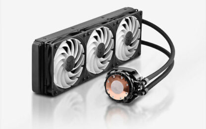 Sapphire NITRO+ S360-A AIO Υδρόψυξη Επεξεργαστή Τριπλού Ανεμιστήρα 120mm για Socket 1200/115x με ARGB Φωτισμό