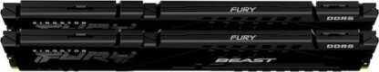 Kingston Fury Beast 32GB DDR5 RAM με 2 Modules (2x16GB) και Ταχύτητα 5200 για Desktop (KF552C40BBK2-32)