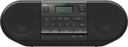 Panasonic Φορητό Ηχοσύστημα με Bluetooth / CD / MP3 / USB / Ραδιόφωνο σε Μαύρο Χρώμα Κωδικός: RX-D552E-K