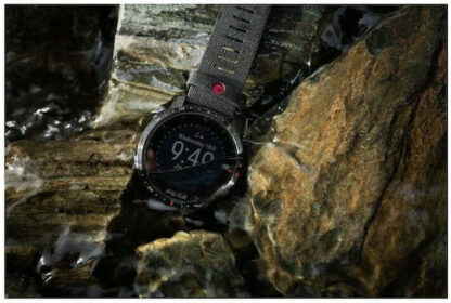 Polar Grit X Pro Αδιάβροχο Smartwatch με Παλμογράφο (Black)
