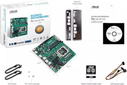 Asus Pro H610t D4 Csm Motherboard Mini ITX με Intel 1700 Socket