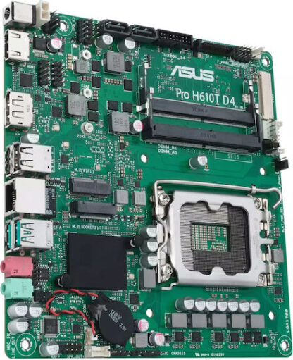 Asus Pro H610t D4 Csm Motherboard Mini ITX με Intel 1700 Socket