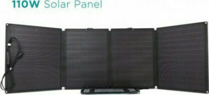 EcoFlow 110W Αναδιπλούμενος Ηλιακός Φορτιστής Επαναφορτιζόμενων Μπαταριών / Φορητών Συσκευών 110W 21.7V (50022004)