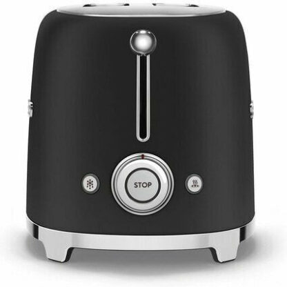 Smeg Φρυγανιέρα 2 Θέσεων 950W Μαύρη Κωδικός: TSF01BLMEU
