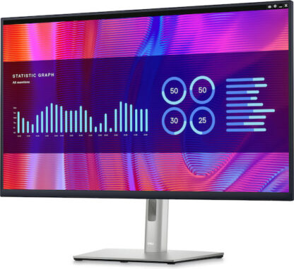Dell P2423DE IPS Monitor 24" QHD 2560x1440 με Χρόνο Απόκρισης 8ms GTG