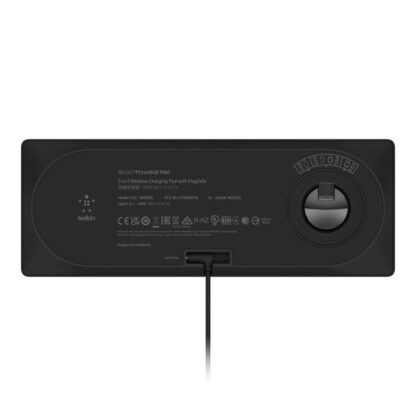 Belkin Βάση Φόρτισης σε Μαύρο χρώμα (3in1 ChargePad WIZ016VFBK)