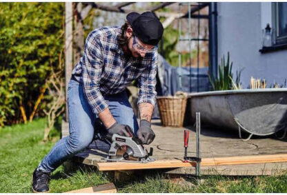 Einhell TE-CS 18/190 Li BL Solo Δισκοπρίονο 18V Solo με Σύστημα Αναρρόφησης